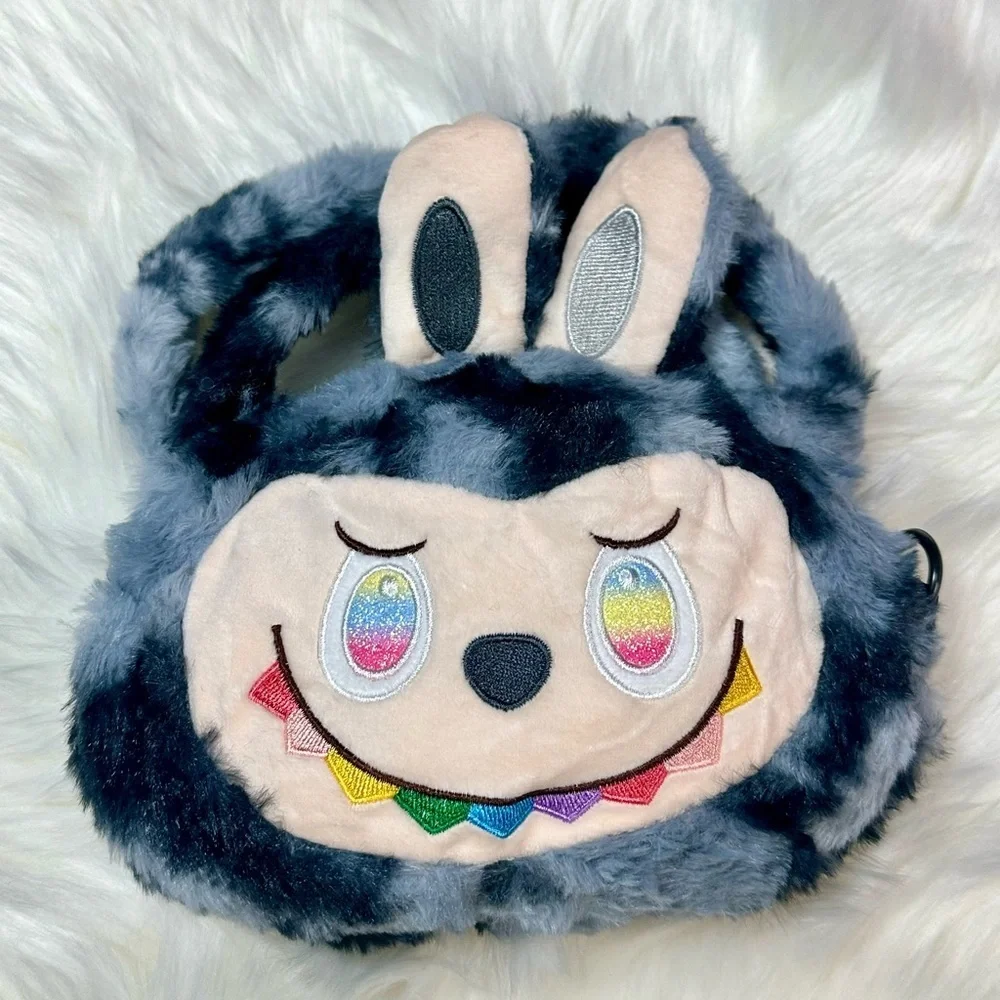 Handbag/Crossbody Colorful Labubu Monster Face Kids Bag
